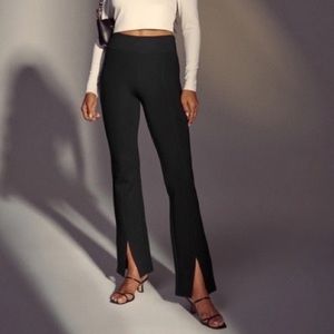Abercrombie & Fitch Ponte Split flare pants